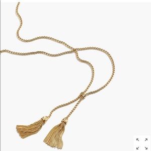 J. Crew tassel necklace brand new without tags